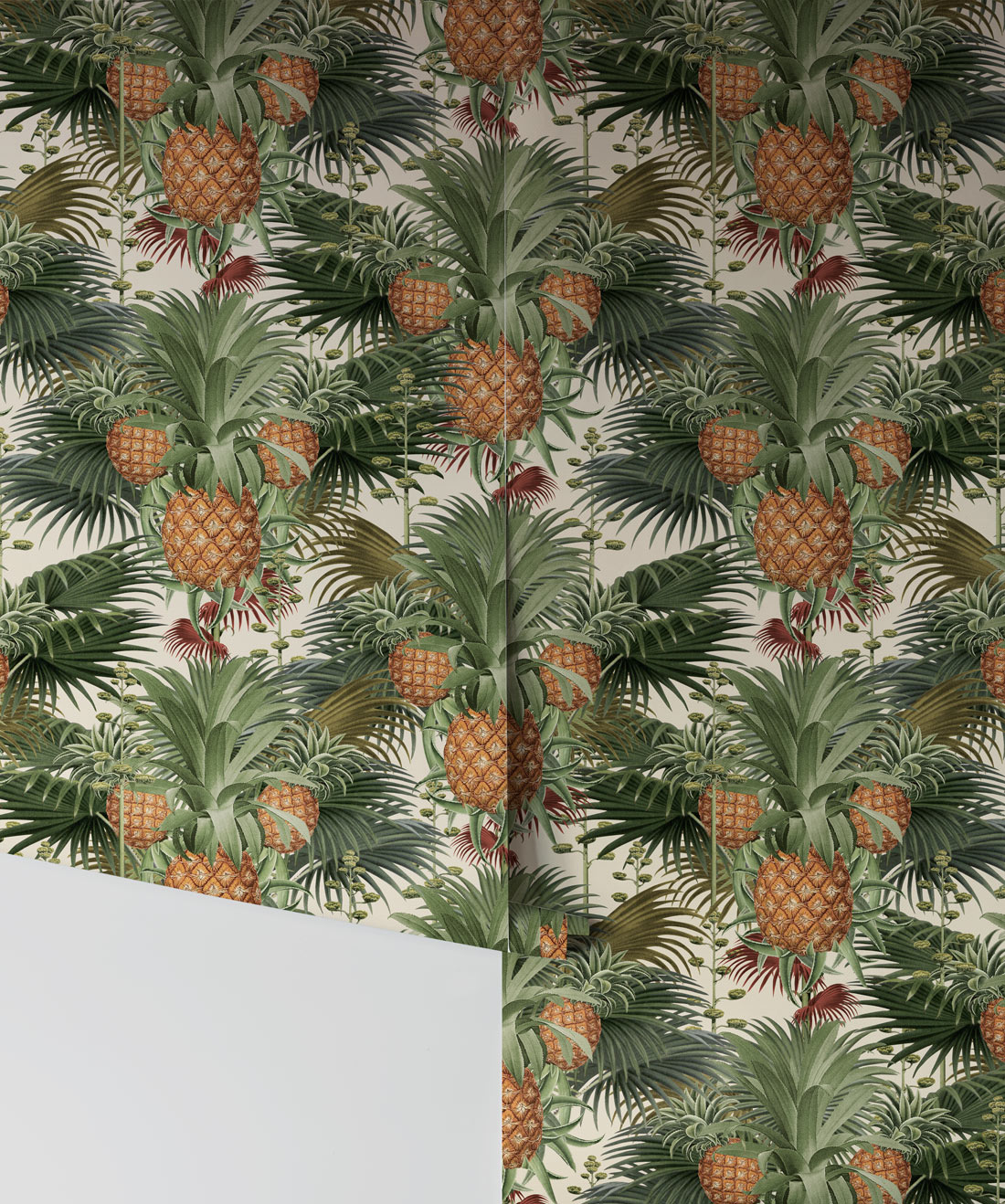 Pineapple Harvest Wallpaper • Bold Maximalism day roll