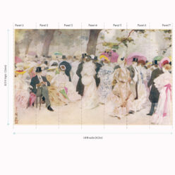 A Jovial Afternoon Mural - Image 3