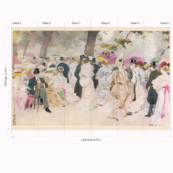 A Jovial Afternoon Mural - Image 4