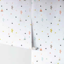 Teepee & Cactus Wallpaper - Image 3