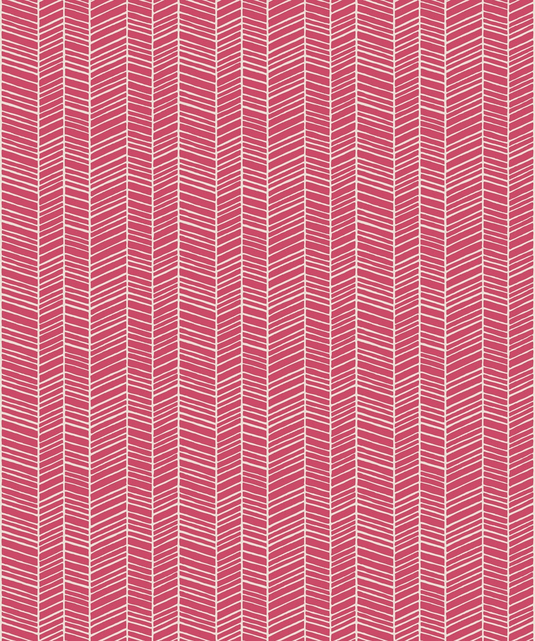 Herringbone Wallpaper Pink Quince