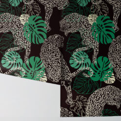 Leopard, Stunning Art Deco Inspired Wallpaper • Milton & King