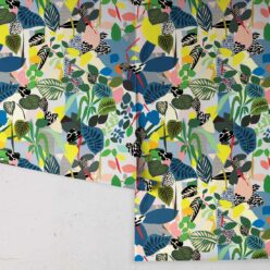 Hockney Wallpaper, Colourful Tropical Wallpaper by Kitty McCall, Milton & King, Europe