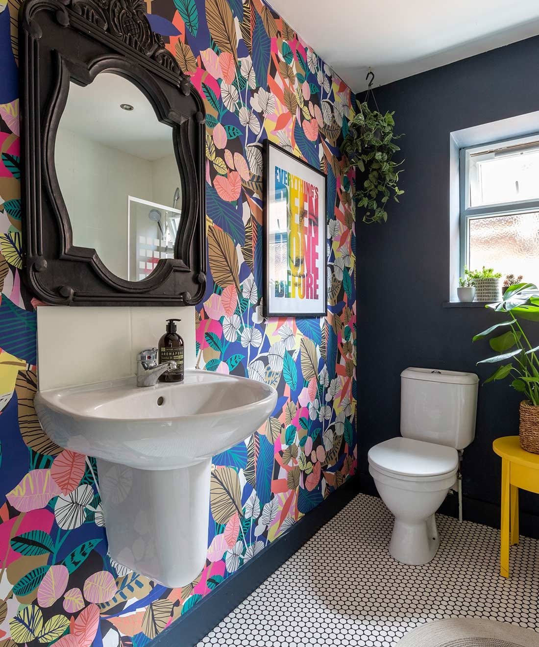 Overgrown Wallpaper, Colourful Banana Leaf Wallpaper by Kitty McCall, Milton & King, Europe