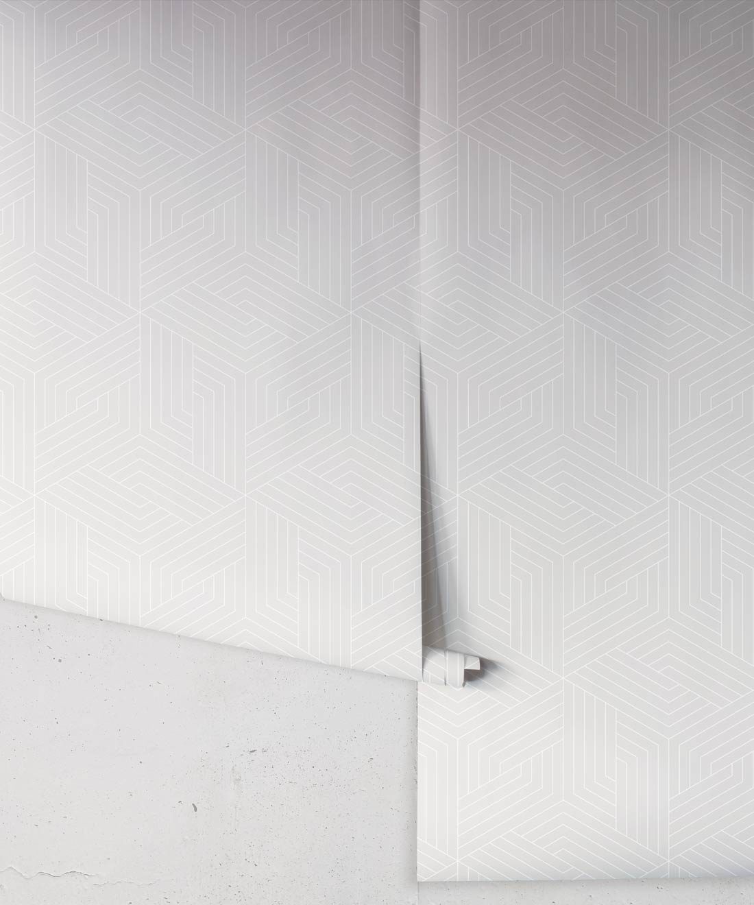 Warm Grey Geometric Illusions • Milton & King