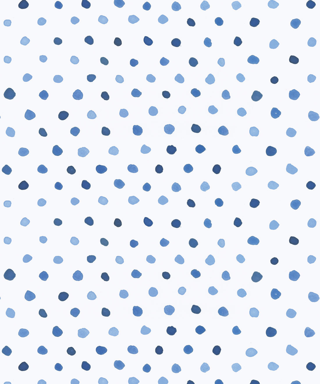 Dibba Dots Wallpaper • Blue Spotted Wallpaper • Milton & King Europe