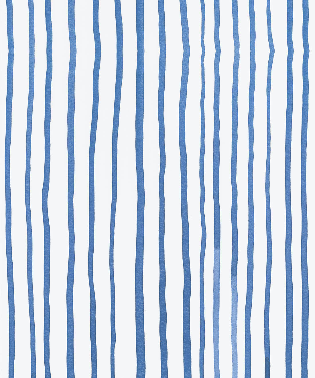 Zighy Stripes - Gestreifte Tapete - Blaue Streifen - Milton & King Europa - Georgia MacMillan