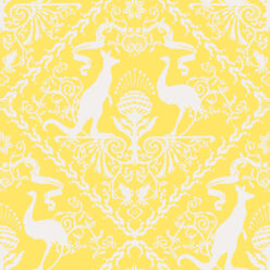 In Australia We Trust Sunshine • Australian Wallpaper • Australian Coat of Arms • Milton & King Europe • Yellow Wallpaper