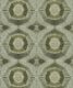 Aztec Suns Wallpaper Olive - Shibori géométrique - Swatch
