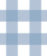 Mel's Buffalo Check Wallpaper - Pale Échantillon de papier peint à carreaux bleus