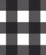 Mel's Buffalo Check Wallpaper - Échantillon de papier peint à carreaux noirs et blancs