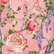 Empress Wallpaper - Papier peint romantique - Papier peint floral - Chinoiserie Wallpaper - Coral colour wallpaper swatch
