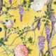Empress Wallpaper - Papel Pintado Romántico - Papel Pintado Floral - Chinoiserie Wallpaper - Miel Yellow muestra de papel pintado de color