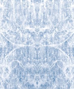 Papier peint Hori de Simcox - Couleur bleu - Papier peint abstrait - Swatch