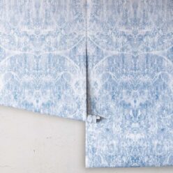 Hori Wallpaper by Simcox • Color Blue • Abstract Wallpaper • rolls