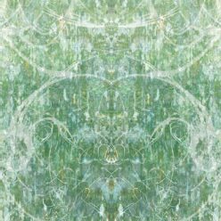 Hori Wallpaper by Simcox • Color Green • Abstract Wallpaper • swatch