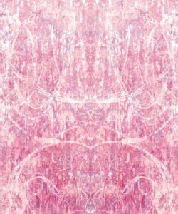 Papier peint Hori de Simcox - Color Peach - Papier peint abstrait - insitu