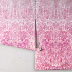 Hori Wallpaper by Simcox • Color Rose • Abstract Wallpaper • rolls