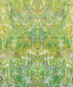 Papier peint Ramose de Simcox - Color Moss - Papier peint abstrait - swatch