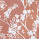 Blooming Joy • Chinoiserie Wallpaper by Danica Andler • Peach Swatch