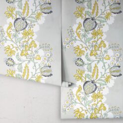 Pomegranate Wallpaper • Beige • Rolls
