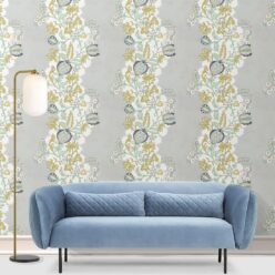 Pomegranate Wallpaper • Beige • Insitu