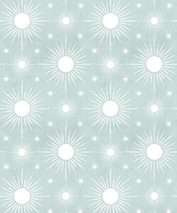 Sun Light Star Bright Wallpaper - Meer Spray - Swatch