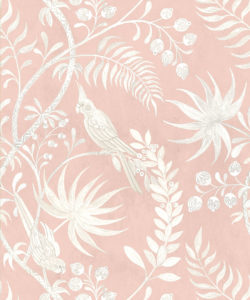 Tropicana Tapete - Dusty Rosa - Muster