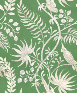 Tropicana Wallpaper - Farn Green - Muster