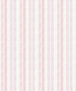Star Stripe Wallpaper - Rosa - Campione
