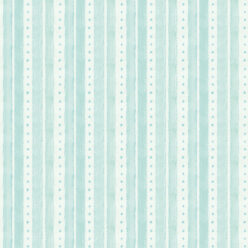 Star Stripe Wallpaper • Turquoise • Swatch