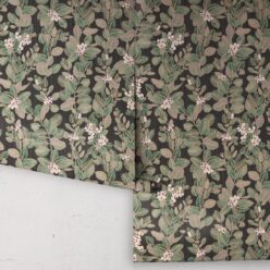 Eucalyptus Wallpaper • Eloise Short • Vintage Floral Wallpaper • Granny Chic Wallpaper • Grandmillennial Style Wallpaper • Pebble • Rolls