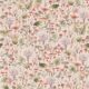 Fungi Wallpaper - Eloise Short - Vintage Floral Wallpaper - Papel pintado Granny Chic - Papel pintado Grandmillennial Style - Latte - Swatch