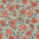 Waratah Wallpaper - Eloise Short - Vintage Floral Wallpaper - Granny Chic Wallpaper - Grandmillennial Style Wallpaper - Grün - Swatch