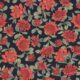 Waratah Wallpaper - Eloise Short - Vintage Floral Wallpaper - Granny Chic Wallpaper - Grandmillennial Style Wallpaper - Schiefer - Swatch