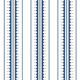 Coquille Wallpaper - Streifen- und Muscheltapete - Königsblau - Swatch