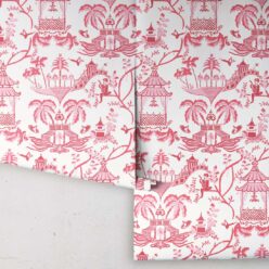 Mulberry Wallpaper • Dianne Bergeron • Peony • Roll