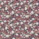 Flannel Flowers Wallpaper • Red Night • Swatch