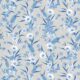 Bottlebrush Wallpaper - Papier peint Grandmillenial - Bleu Neutral - Swatch