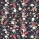 Bottlebrush Wallpaper - Grandmillenial Tapete - Charcoal - Muster