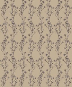 Astrantia Wallpaper - Hackney & Co. - Sand - Swatch