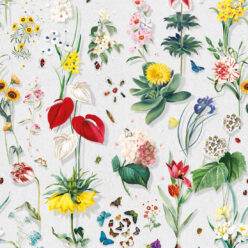 Jolie Wallpaper • Floral Wallpaper • Canvas • Swatch