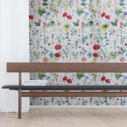Jolie Wallpaper • Floral Wallpaper • Canvas • Insitu