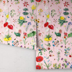 Jolie Wallpaper • Floral Wallpaper • Ribbon • Roll
