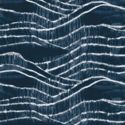 Vista Wallpaper • Shibori • Indigo Reversed • Swatch