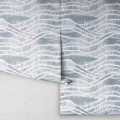 Vista Wallpaper • Shibori • Washed Denim Reversed • Rolls