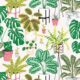 Plantas de interior (grande) - Jacqueline Colley - Wallpaper Republic - Green - Swatch