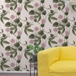 Passiflora Wallpaper • Beige • Insitu