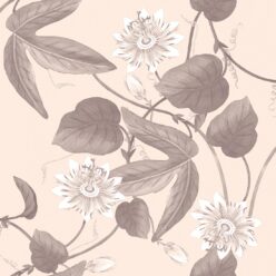 Passiflora Wallpaper • Sand • Swatch