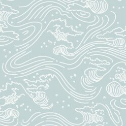Pororoca Wave Wallpaper • Sky • Swatch